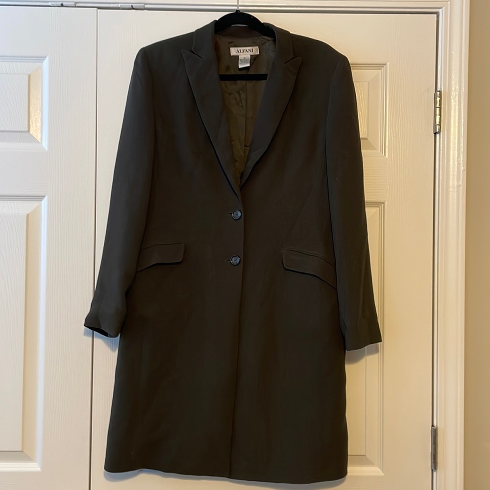 Alfani Mid Length Blazer